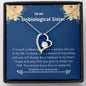 Unbiological Sister - Besutiful Friendship Forever Love Necklace