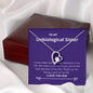 Unbiological Sister - Best Decision Forever Love Necklace