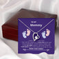 Mommy - Can't Wait to Meet You Forever Love Necklace