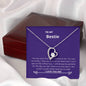 Bestie - You Are My Family Forever Love Necklace