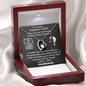 Lurve™ Engineer Wife - Bad Times, Storms Forever Love Necklace