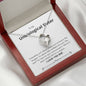 Unbiological Sister - Here For You Forever Love Necklace