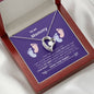 Mommy - Can't Wait to Meet You Forever Love Necklace