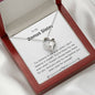 Bonus Sister - There for Me Forever Love Necklace