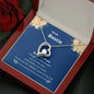 Bestie - Because of You Forever Love Necklace