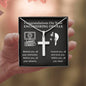 Lurve™ Engineering Degree - Memories, Dream, Need Personalized Cross Necklace
