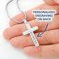 Lurve™ Engineering Degree - Memories, Dream, Need Personalized Cross Necklace