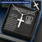 Lurve™ Engineering Degree - Dreams, Smile, Opportunities Personalized Cross Necklace