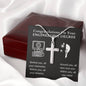 Lurve™ Engineering Degree - Memories, Dream, Need Personalized Cross Necklace