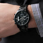 Lurve™ Customized Groomsmen Black Chronograph Watch