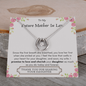 Lurve™ Promise, Love, Cherish, Daughter Lucky In Love Necklace