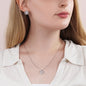 Lurve™ Means The World, Your Daughter Love Knot Earring & Necklace Set