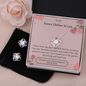 Lurve™ Stole My Heart, Strong, Loyal Love Knot Earring & Necklace Set