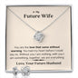 Lurve™ Future Wife - Love That Came Without Warning Love Knot Earring & Necklace Set