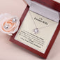 Lurve™ Future Wife - Love That Came Without Warning Love Knot Earring & Necklace Set