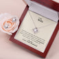 Lurve™ Wife - Missing Piece Love Knot Earring & Necklace Set