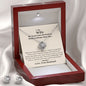 Lurve™ Wife - Promise Necklace Love Knot Earring & Necklace Set