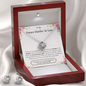 Lurve™  Woman, Dream, Most Precious GIft Love Knot Earring & Necklace Set