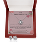 Lurve™ Stole My Heart, Strong, Loyal Love Knot Earring & Necklace Set
