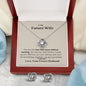 Lurve™ Future Wife - Love That Came Without Warning Love Knot Earring & Necklace Set