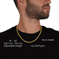 Lurve™ To My Fiance - Face Life Together Cuban Link Chain