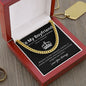Lurve™ To My Boyfriend - Straighten Your Crown Cuban Link Chain