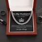 Lurve™ To My Husband - Straighten Your Crown Cuban Link Chain