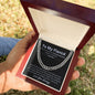 Lurve™ To My Fiance - You Complete Me Cuban Link Chain
