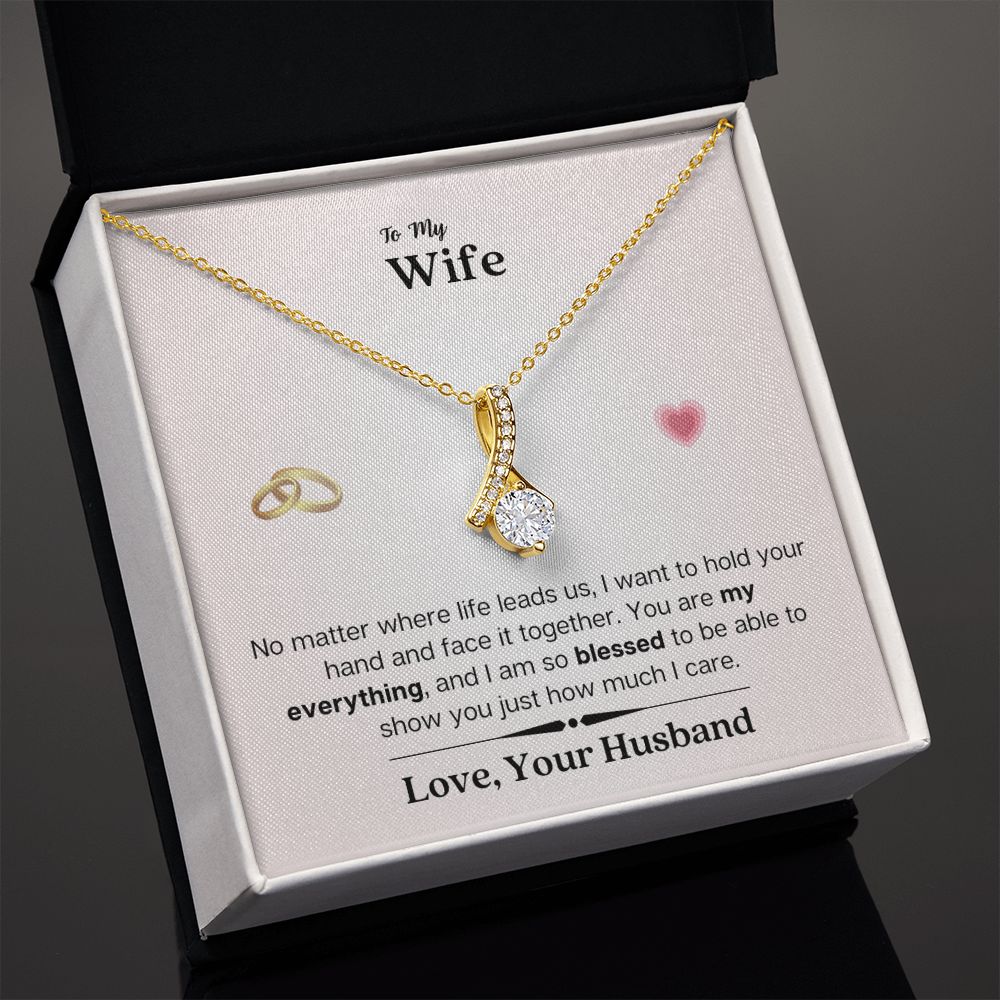 Lurve™ Wife - My Everything, Blessed Alluring Beauty necklace