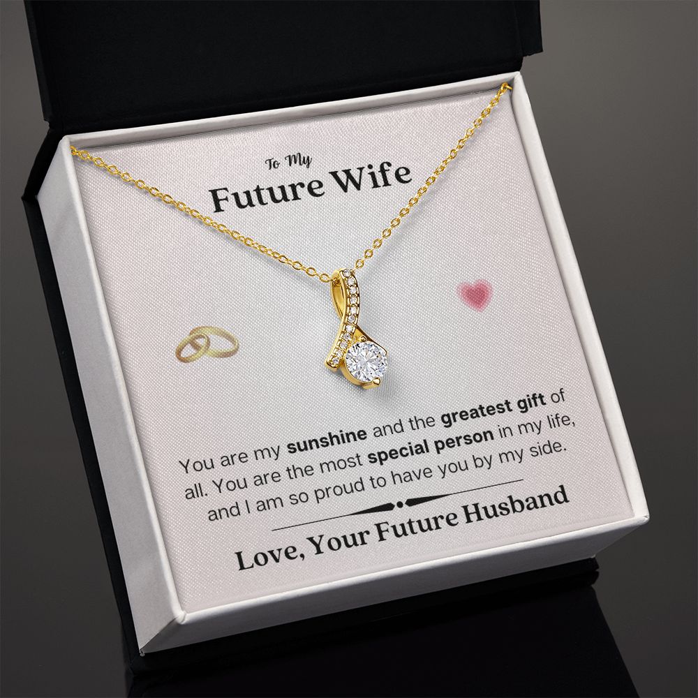 Lurve™ Future Wife - Sunshine, Greatest Gift, Special Person Alluring Beauty necklace