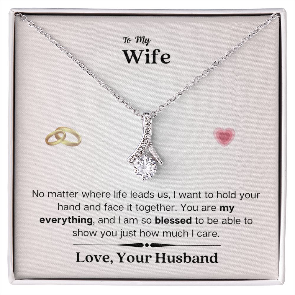 Lurve™ Wife - My Everything, Blessed Alluring Beauty necklace