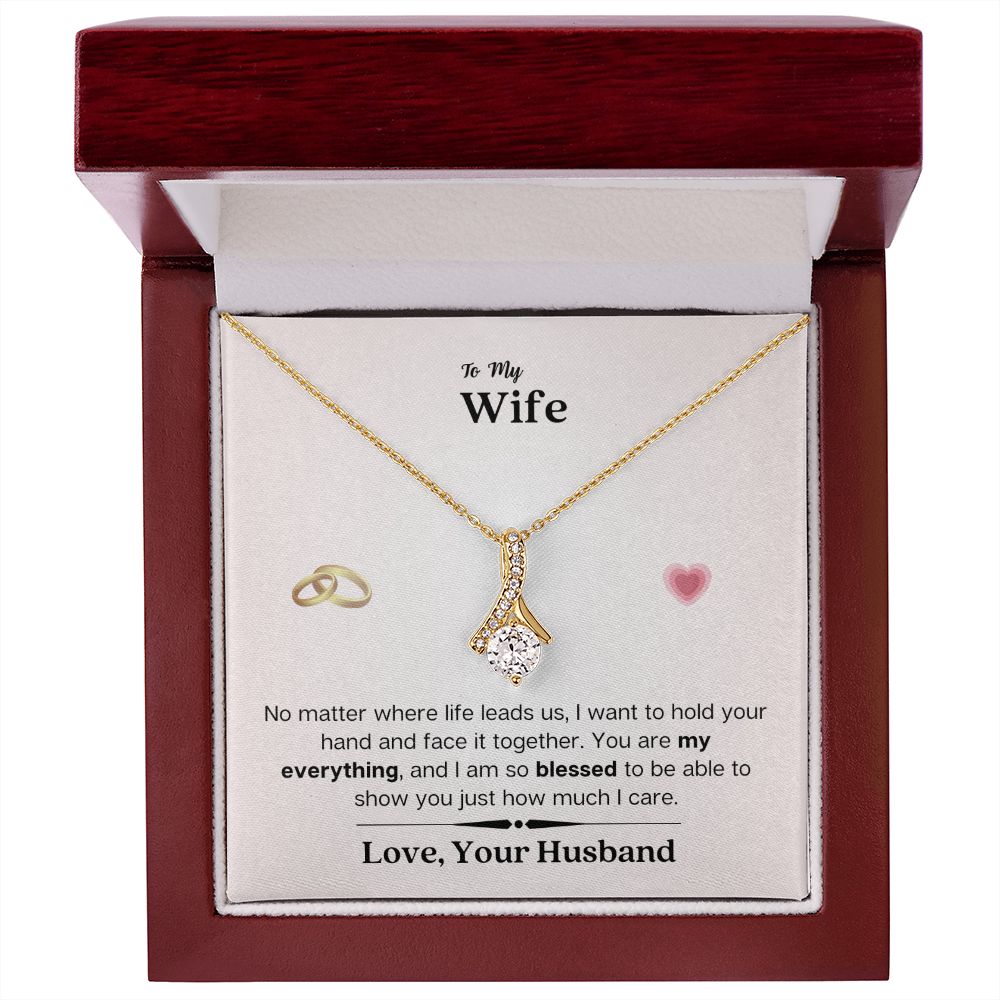 Lurve™ Wife - My Everything, Blessed Alluring Beauty necklace