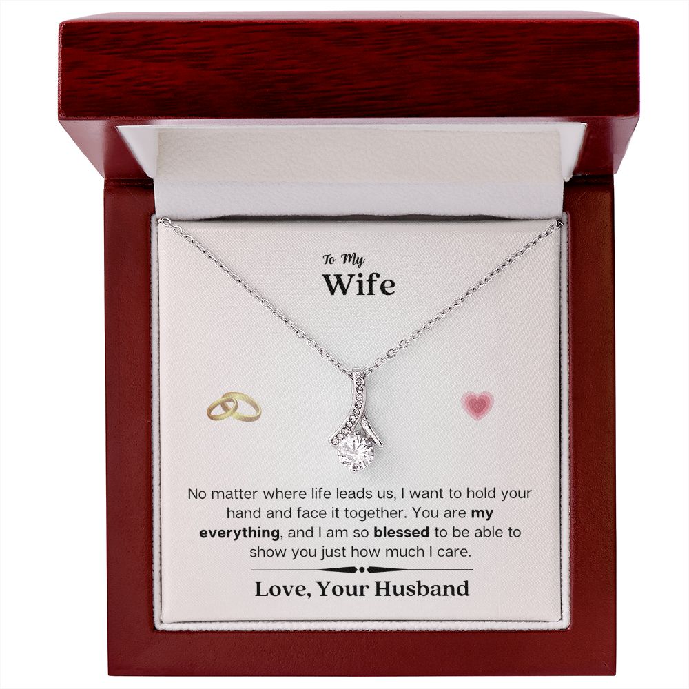 Lurve™ Wife - My Everything, Blessed Alluring Beauty necklace