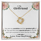Lurve™ Girlfriend - Sunshine, Greatest Gift, Special Person Love Knot Necklace