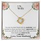 Lurve™ Wife - Soulmate, Appreciate, Mean To Me Love Knot Necklace