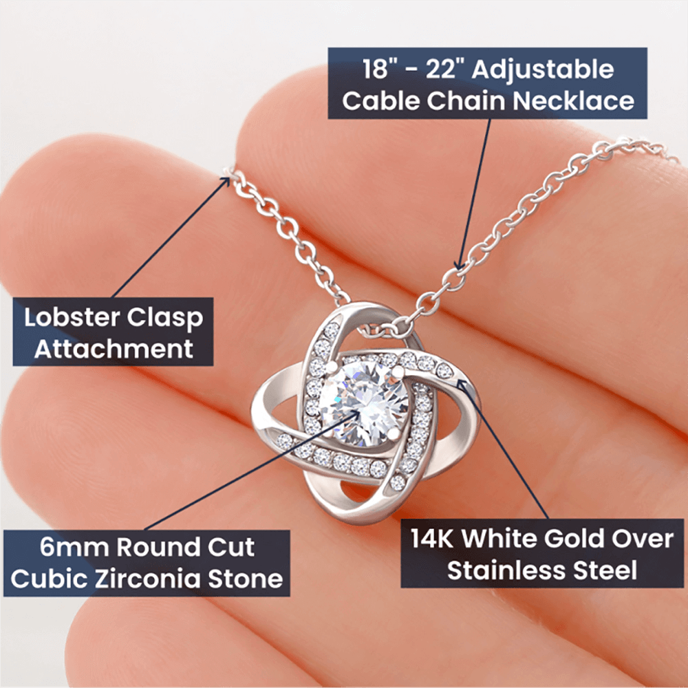 Lurve™ Future Wife - My Everything, Blessed Love Knot Necklace
