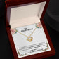 Lurve™ Girlfriend - Wonderful Moments, More Than Words Love Knot Necklace