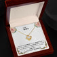 Lurve™ Wife - Sunshine, Greatest Gift, Special Person Love Knot Necklace