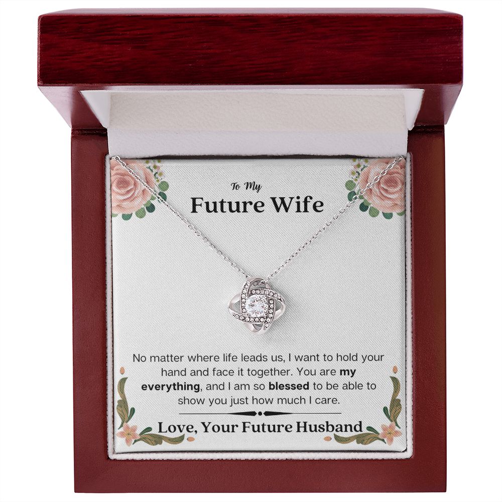 Lurve™ Future Wife - My Everything, Blessed Love Knot Necklace