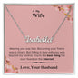 Lurve™ Wife - Best Thing, Internet Personalized Name Necklace