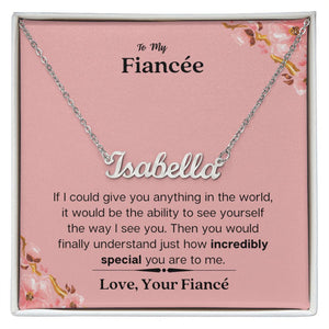 Lurve™ Fiancee - Incredibly Special Personalized Name Necklace