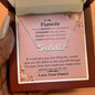 Lurve™ Fiancee - Braver, Stronger, Smarter, Loved Personalized Name Necklace