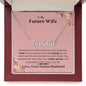 Lurve™ Future Wife - Mean, Giving, Better Person Personalized Name Necklace