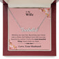 Lurve™ Wife - Most Beautiful Thing Personalized Name Necklace