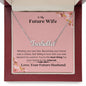 Lurve™ Future WIfe - Best Thing, Internet Personalized Name Necklace