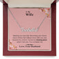 Lurve™ Wife - Missing Piece Personalized Name Necklace