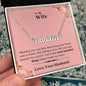 Lurve™ Wife - Most Beautiful Thing Personalized Name Necklace