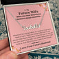 Lurve™ Future Wife - Promise Necklace Personalized Name Necklace
