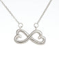 Lurve™ Daughter - Beauty, Mean, Love, Eternity Infinity Hearts Necklace