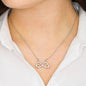Lurve™ Mother & Daughter - Special Bond Infinity Hearts Necklace
